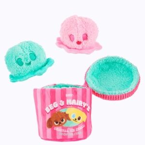 Bark ‘Beg & Hairy's Ice Cream’ Plush Dog Toy(s)